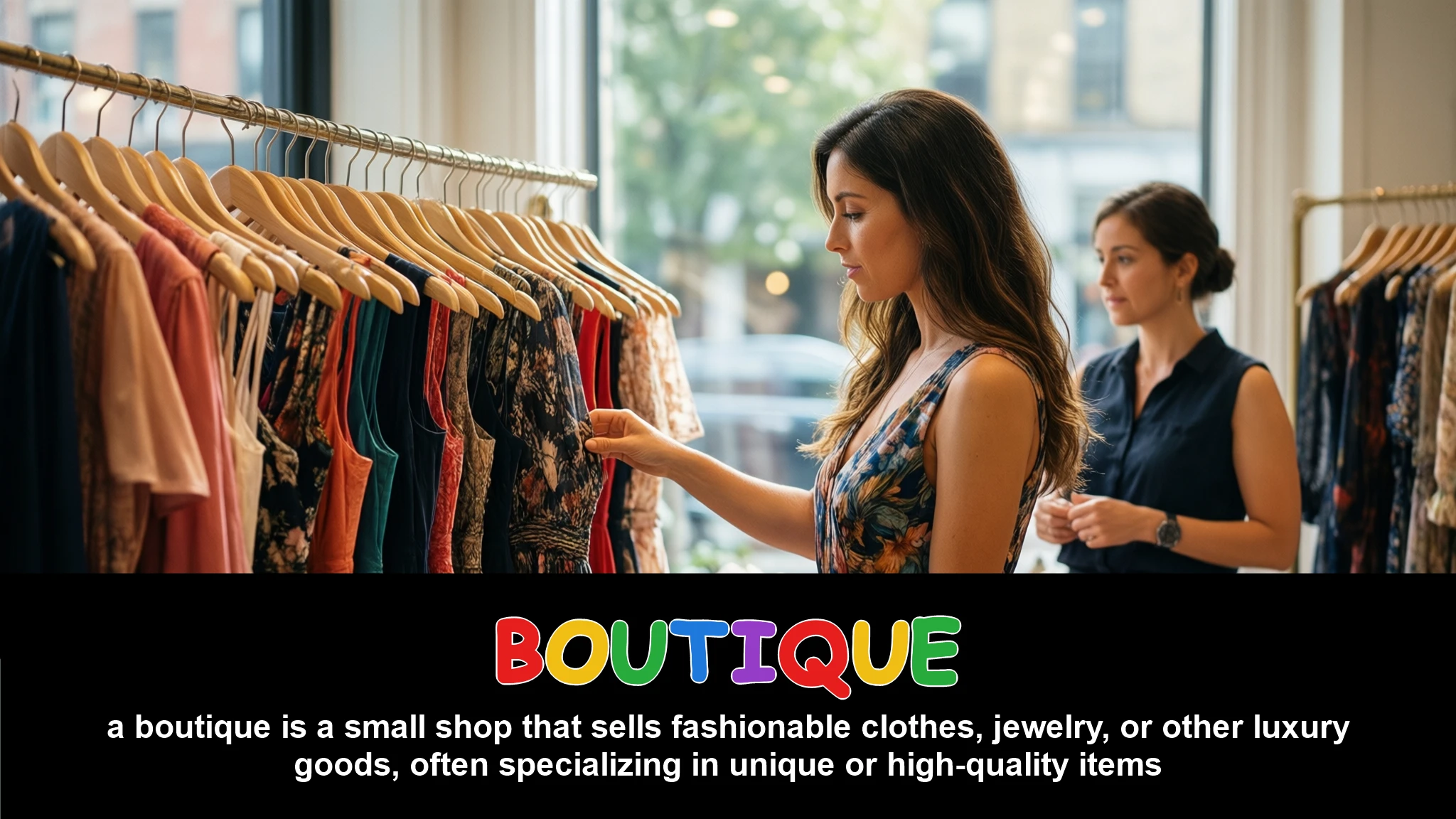 English Illustration for boutique